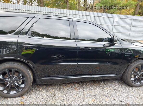 1C4SDJCT4NC221387 2022 DODGE DURANGO Black Սալոնի հետևի տեսք