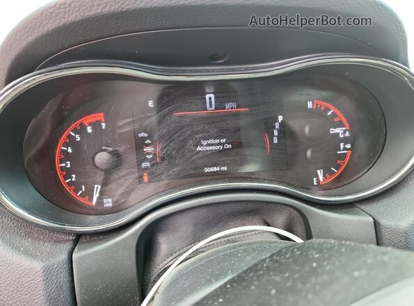 1C4SDJCT5LC116435 2020 DODGE DURANGO White Սարքավորումների վահանակի տեսք