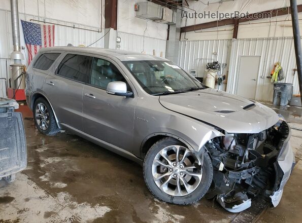 1C4SDJCT8LC114906 2020 DODGE DURANGO Silver Przód prawy