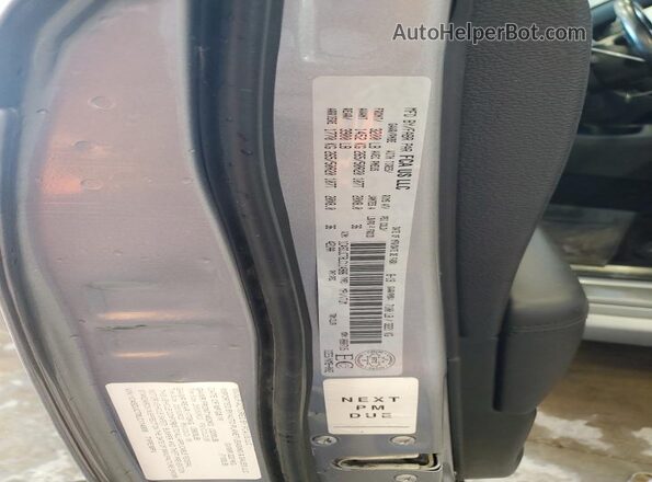 1C4SDJCT8LC114906 2020 DODGE DURANGO Silver Widok naklejki z numerem VIN