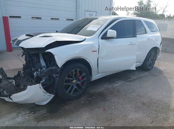 1C4SDJGJ1LC356414 2020 DODGE DURANGO White წინა მარცხენა ხედი სამი მეოთხედიდან