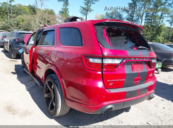 1C4SDJH90MC605940 2021 DODGE DURANGO Red Задня ліва чверть