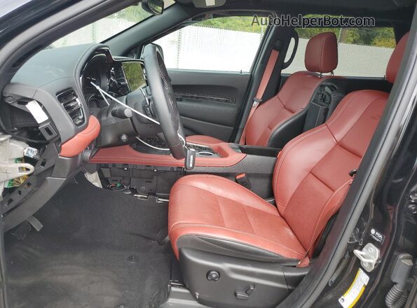 1C4SDJH98PC656090 2023 DODGE DURANGO Black Vista interior delantera