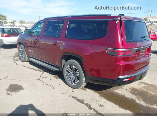 1C4SJSBP7SS513426 2025 JEEP WAGONEER L Red უკანა მარცხენა