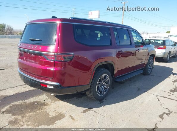 1C4SJSBP7SS513426 2025 JEEP WAGONEER L Red უკანა მარჯვენა