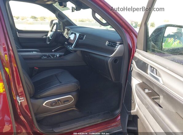 1C4SJSBP7SS513426 2025 JEEP WAGONEER L Red წინა სალონის ხედი