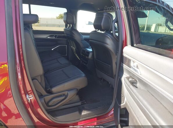 1C4SJSBP7SS513426 2025 JEEP WAGONEER L Red VIN კოდის სტიკერის ხედი