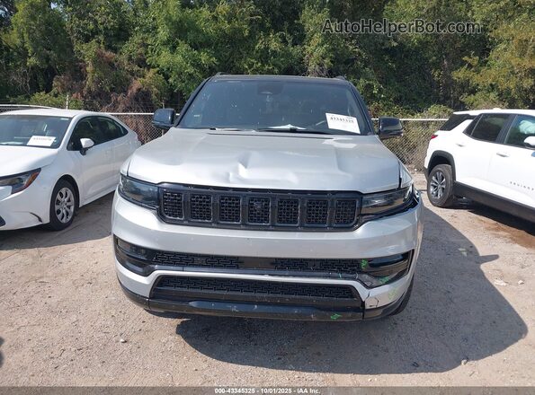 1C4SJSFP1RS131039 2024 JEEP GRAND WAGONEER L Silver ხელსაწყოთა პანელის ხედი