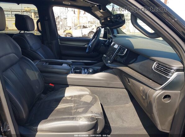 1C4SJSFP2RS107784 2024 JEEP GRAND WAGONEER L Black Front interior view