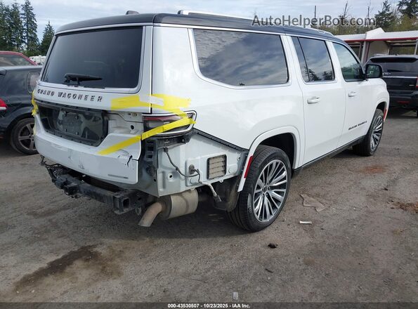 1C4SJSGP2RS182385 2024 JEEP GRAND WAGONEER L Белый Задняя правая четверть