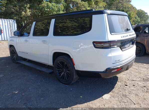 1C4SJSGP9PS533502 2023 JEEP GRAND WAGONEER L White Հետևի ձախ