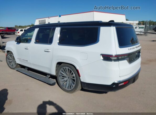 1C4SJSGPXRS182313 2024 JEEP GRAND WAGONEER L White Trasero izquierdo