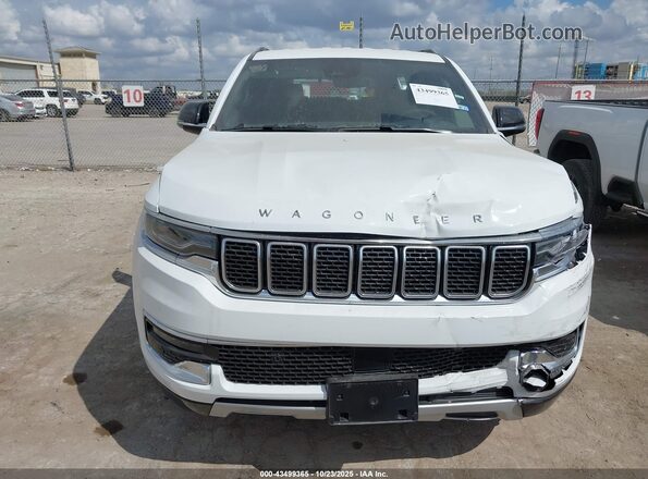 1C4SJVBP2SS518695 2025 JEEP WAGONEER White წინა პანელის ხედი
