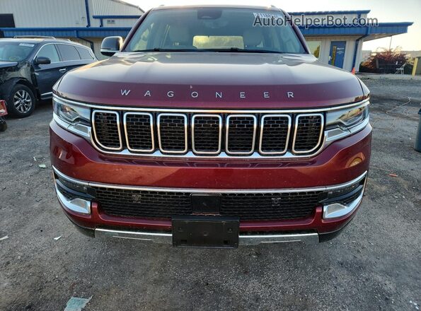 1C4SJVDP3PS571443 2023 JEEP WAGONEER Red Vista frontal