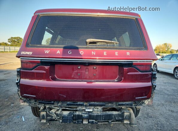 1C4SJVDP3PS571443 2023 JEEP WAGONEER Red Vista trasera
