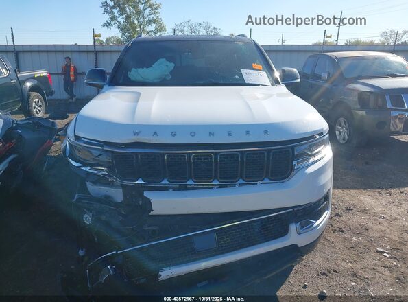 1C4SJVDPXSS529411 2025 JEEP WAGONEER White Widok wnętrza z tyłu