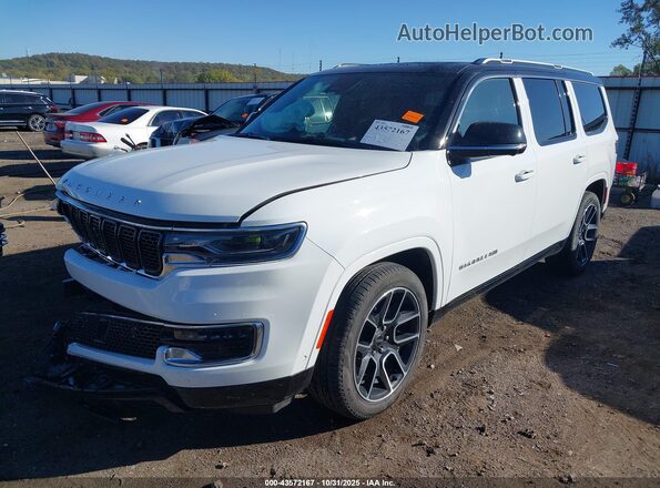 1C4SJVDPXSS529411 2025 JEEP WAGONEER White Przód lewy