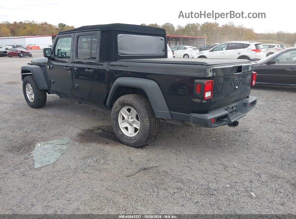 1C6HJTAG0LL109811 2020 JEEP GLADIATOR Black Հետևի ձախ