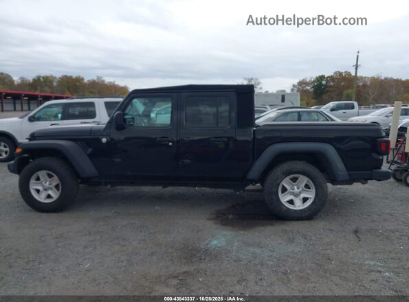 1C6HJTAG0LL109811 2020 JEEP GLADIATOR Black Սալոնի 360 աստիճան տեսք