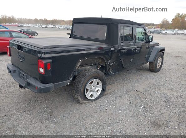 1C6HJTAG0LL109811 2020 JEEP GLADIATOR Black Հետևի աջ