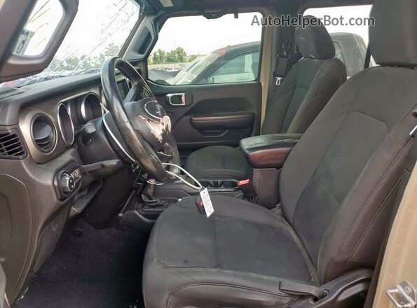 1C6HJTAG0LL161391 2020 JEEP GLADIATOR Beige Вид салону спереду