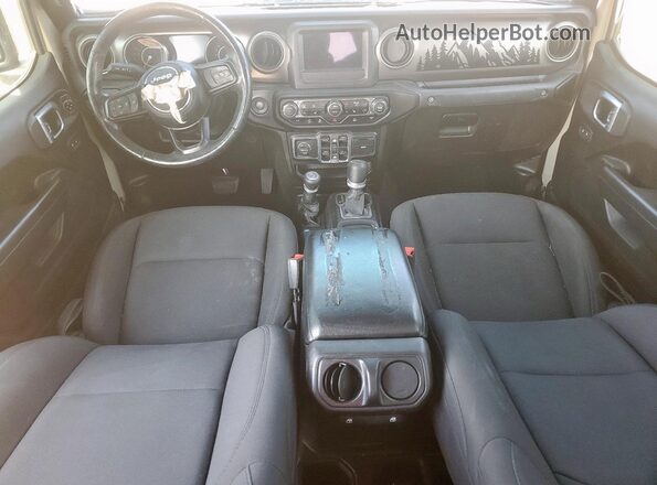 1C6HJTAG0LL161391 2020 JEEP GLADIATOR Beige Вид панелі приладів
