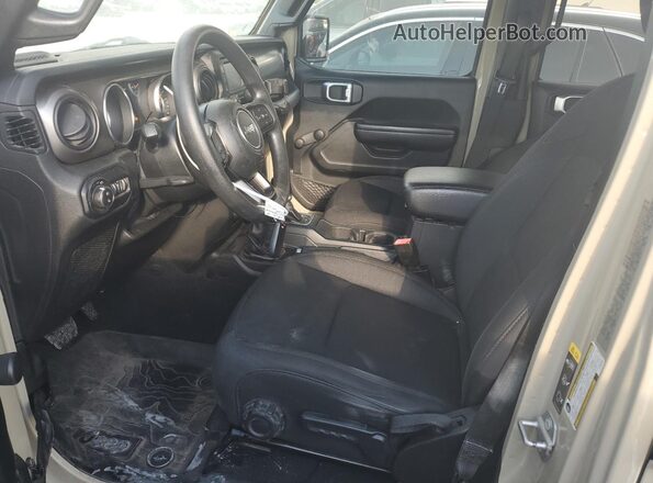 1C6HJTAG0LL165103 2020 JEEP GLADIATOR Tan Вид панелі приладів
