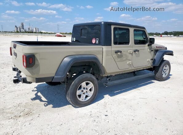 1C6HJTAG0LL165103 2020 JEEP GLADIATOR Tan Передня права чверть