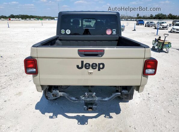 1C6HJTAG0LL165103 2020 JEEP GLADIATOR Tan Вид салону спереду