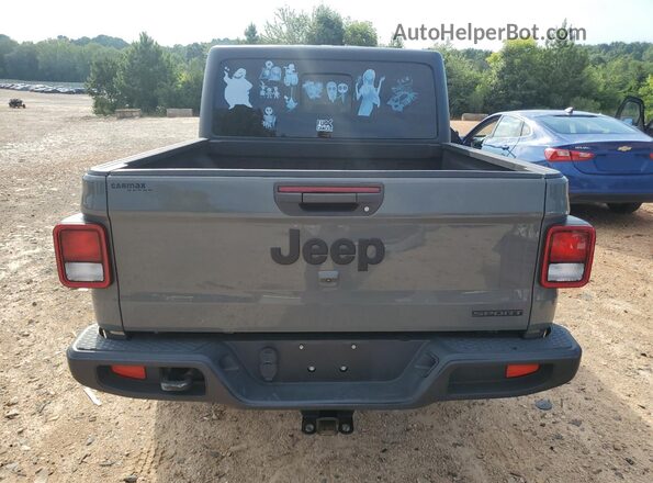 1C6HJTAG0LL177512 2020 JEEP GLADIATOR Gray Вид ззаду