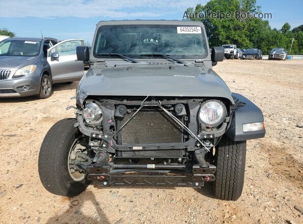 1C6HJTAG0LL177512 2020 JEEP GLADIATOR Gray Вид спереду