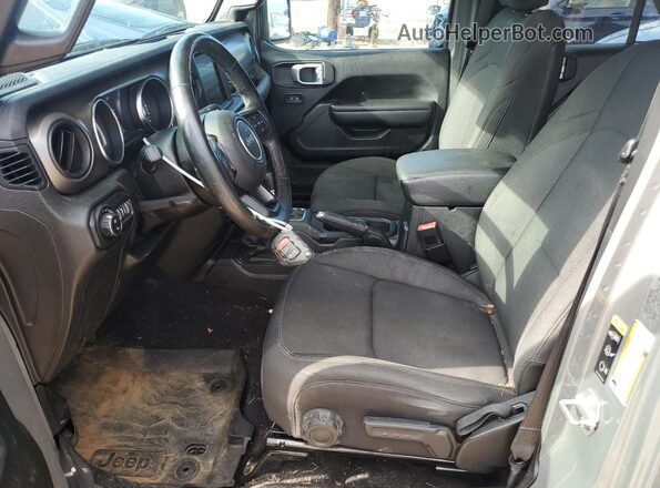 1C6HJTAG0LL177512 2020 JEEP GLADIATOR Gray Вид салону спереду