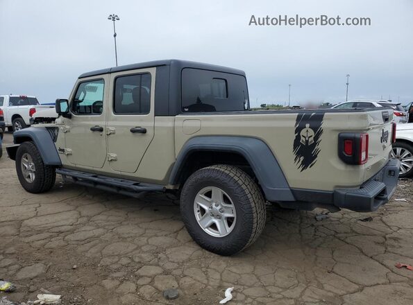 1C6HJTAG0LL211321 2020 JEEP GLADIATOR Tan Задня ліва чверть