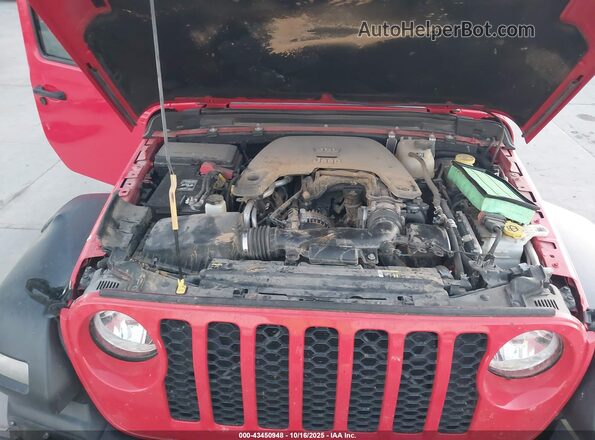 1C6HJTAG1LL217046 2020 JEEP GLADIATOR Красный Вид сзади