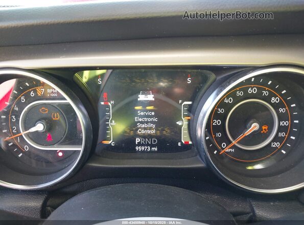 1C6HJTAG1LL217046 2020 JEEP GLADIATOR Красный Вид задних сидений