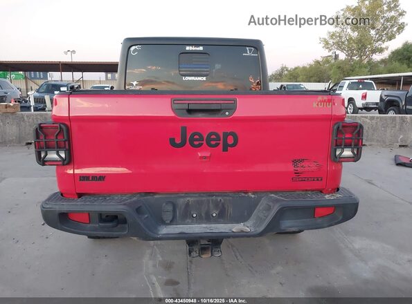 1C6HJTAG1LL217046 2020 JEEP GLADIATOR Красный 