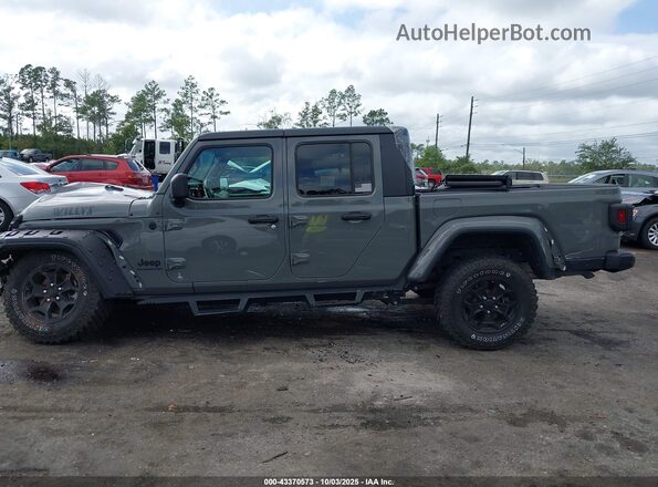 1C6HJTAG1ML614953 2021 JEEP GLADIATOR Gray Սալոնի 360 աստիճան տեսք