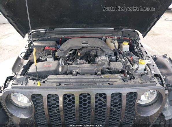 1C6HJTAG2LL191167 2020 JEEP GLADIATOR Серый Вид сзади