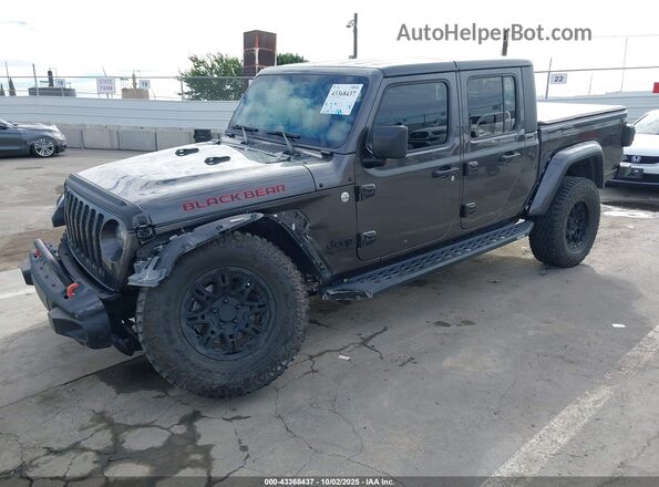 1C6HJTAG2LL191167 2020 JEEP GLADIATOR Серый Передняя левая четверть