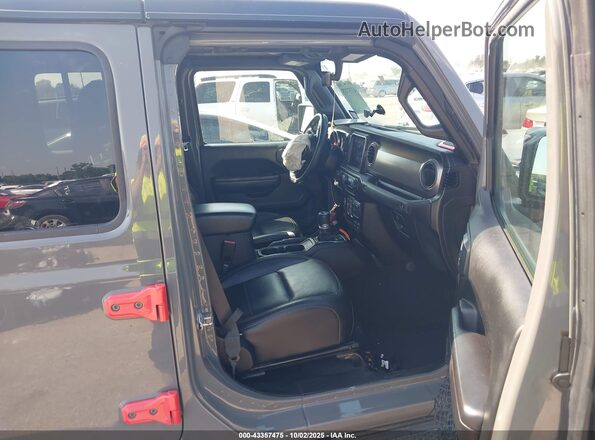 1C6HJTAG2ML565570 2021 JEEP GLADIATOR Gray Вид салону спереду