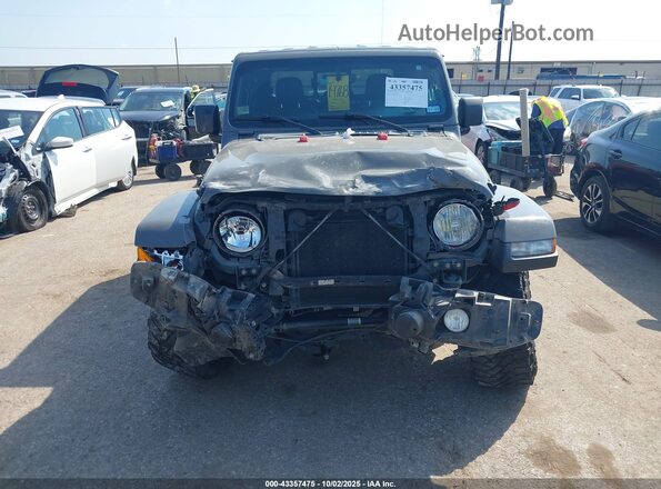 1C6HJTAG2ML565570 2021 JEEP GLADIATOR Gray Вид задньої частини салону
