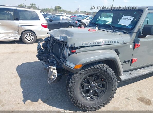 1C6HJTAG2ML565570 2021 JEEP GLADIATOR Gray Вид спереду