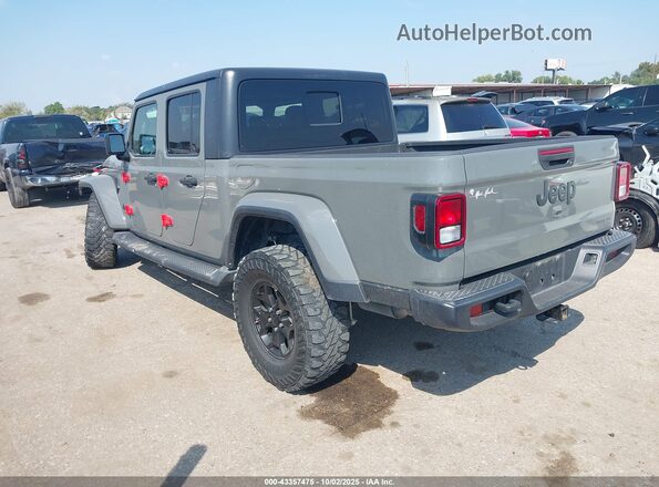 1C6HJTAG2ML565570 2021 JEEP GLADIATOR Gray Задня ліва чверть