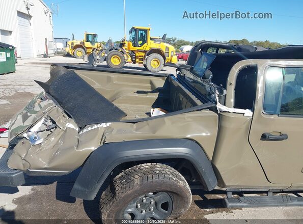 1C6HJTAG3LL177939 2020 JEEP GLADIATOR Green Вид спереду