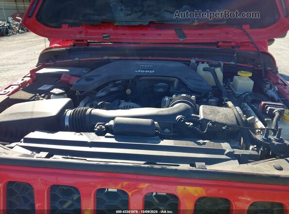 1C6HJTAG4LL128300 2020 JEEP GLADIATOR Red Вид ззаду