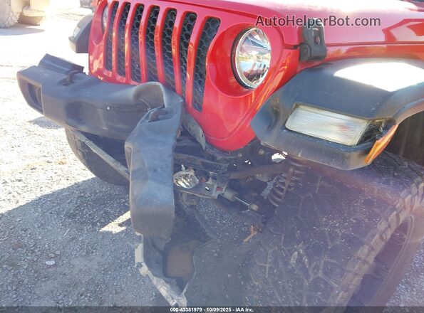 1C6HJTAG4LL128300 2020 JEEP GLADIATOR Red Вид спереду