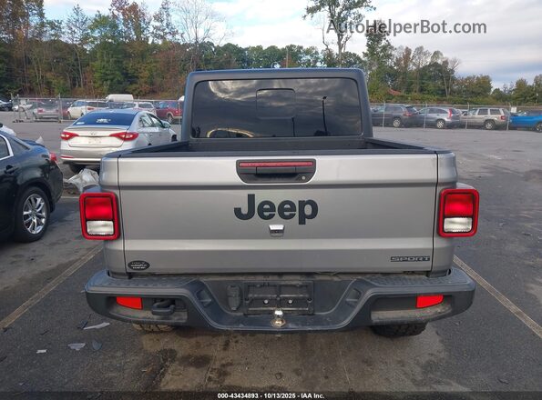 1C6HJTAG4LL160275 2020 JEEP GLADIATOR Silver 