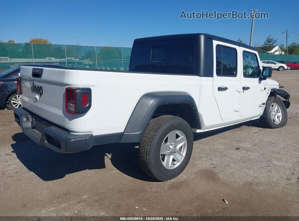 1C6HJTAG4PL533904 2023 JEEP GLADIATOR White უკანა მარჯვენა
