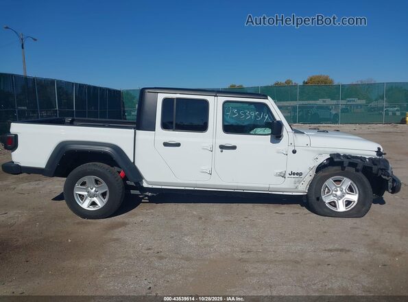 1C6HJTAG4PL533904 2023 JEEP GLADIATOR White უკანა სალონის ხედი