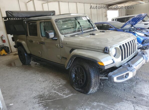 1C6HJTAG5LL206633 2020 JEEP GLADIATOR Желто-коричневый Передняя правая четверть